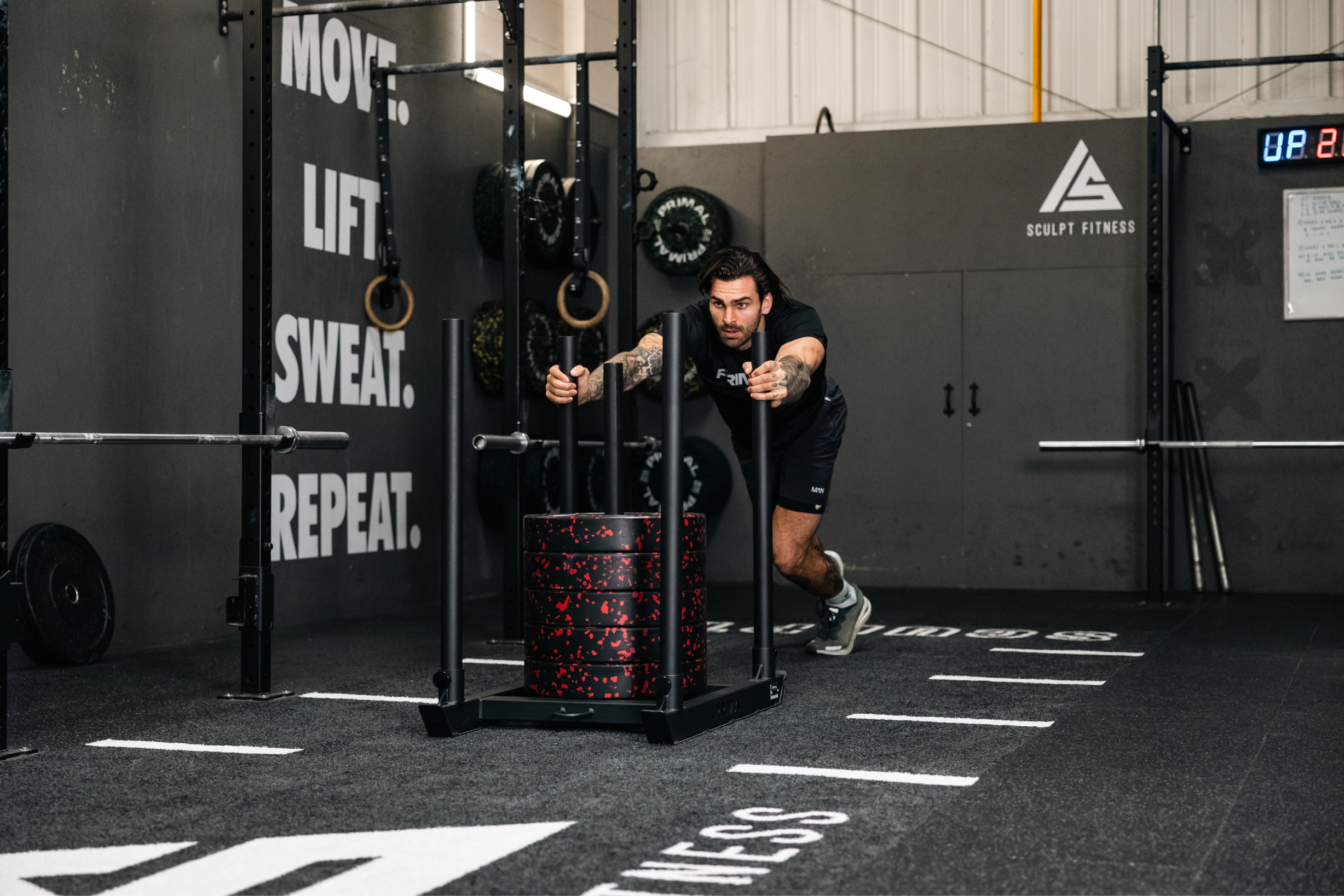 Gym Sleds Hyrox Style Training – Primal Strength