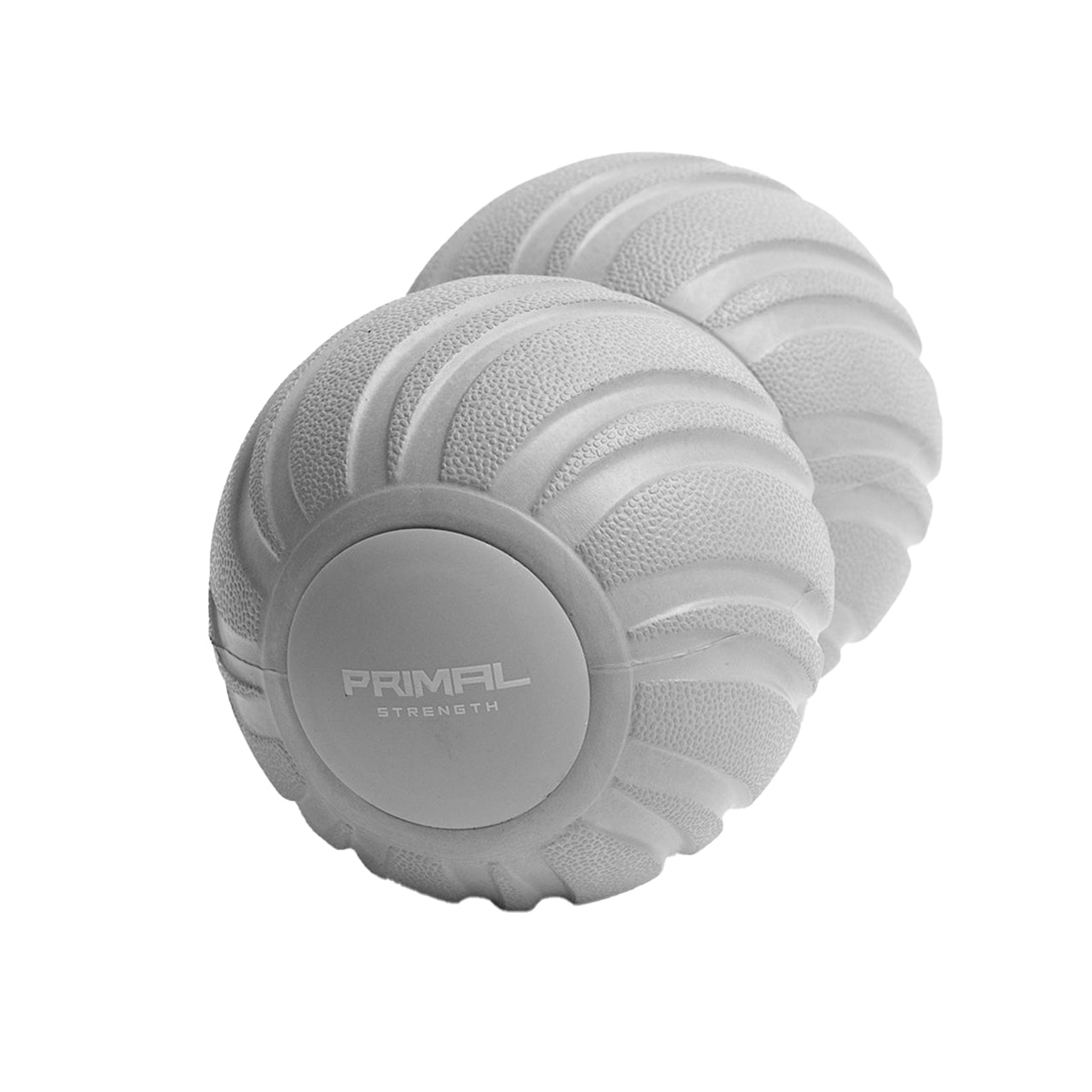 An exercise ball for massaging and muscle relaxation.