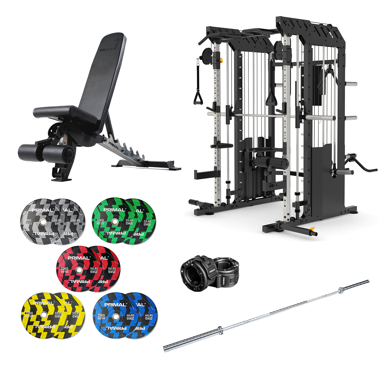 The Premium Home Gym Starter Package Home Gym Packages – Primal