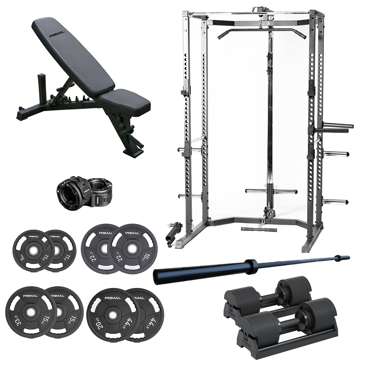 The Home Gym Essentials Package – Primal Strength