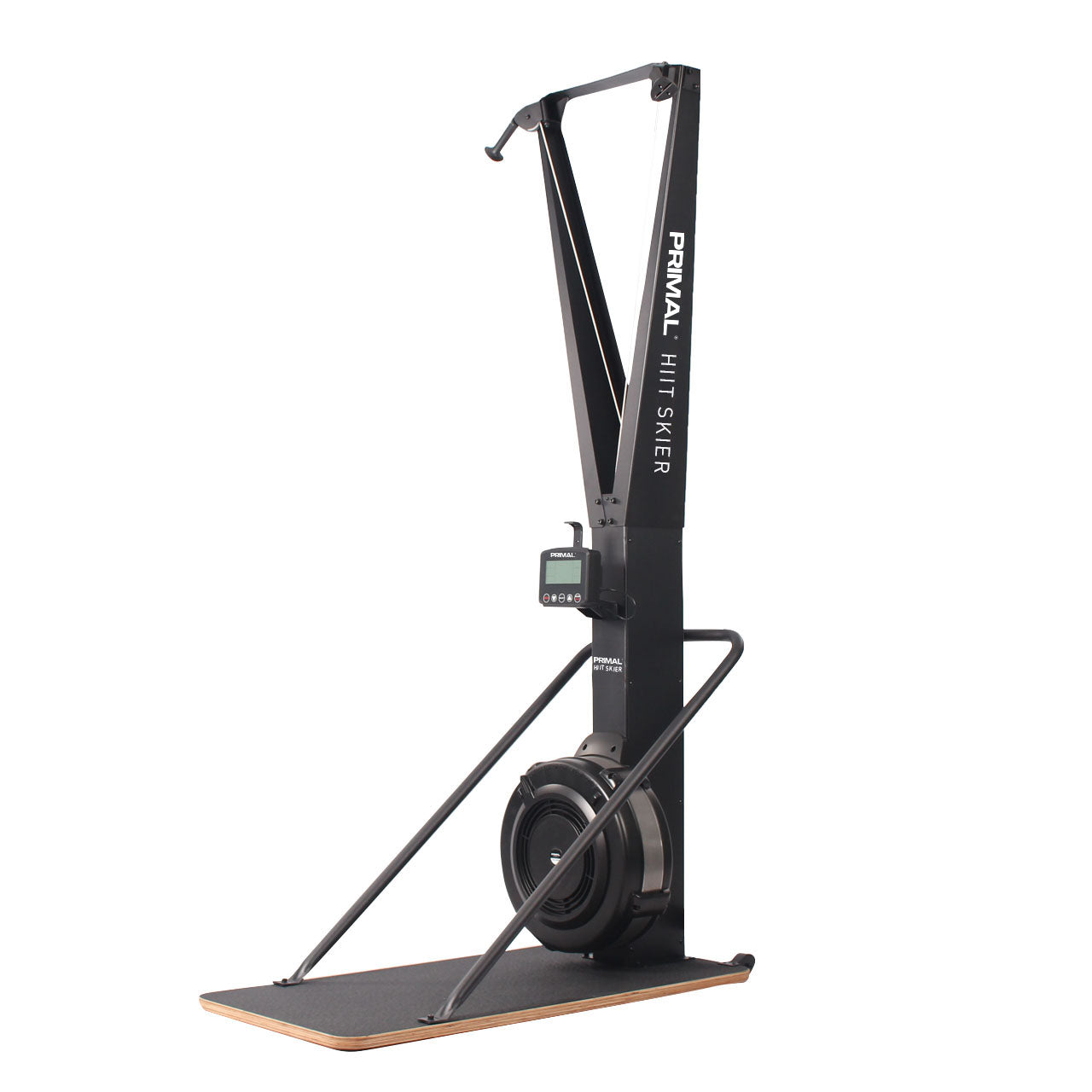 A Skier machine with floor stand designed for Hyrox workouts.