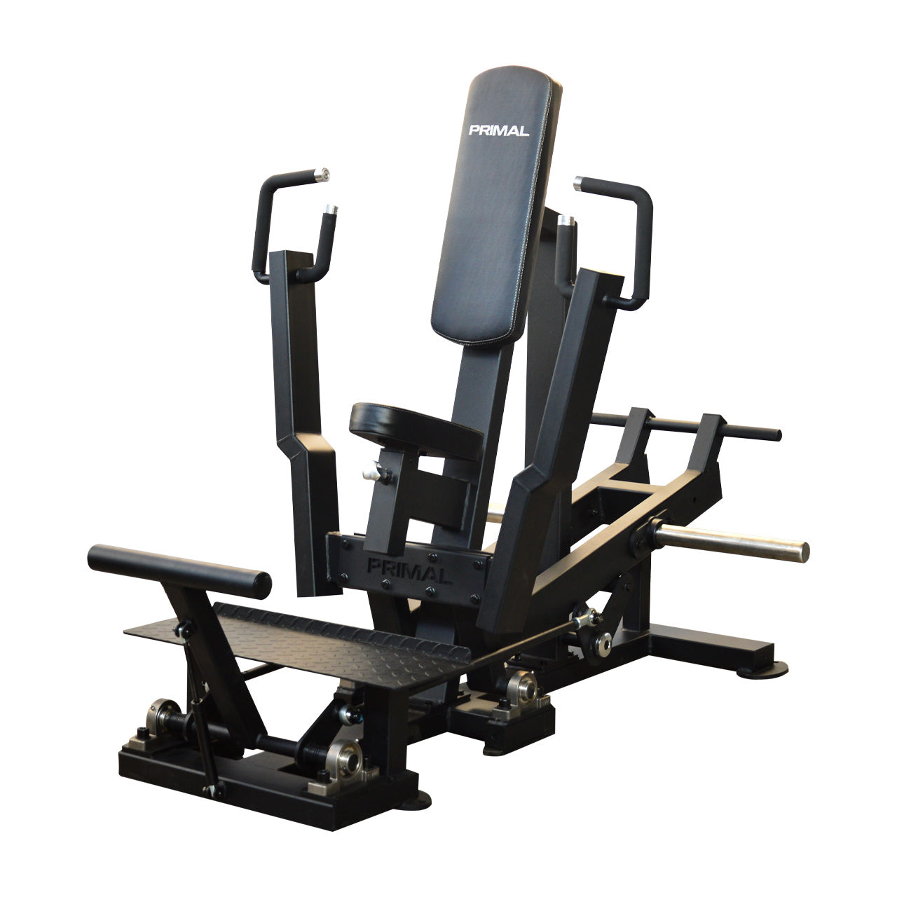 Close Grip Decline Smith Machine Primal Performance Series Plate