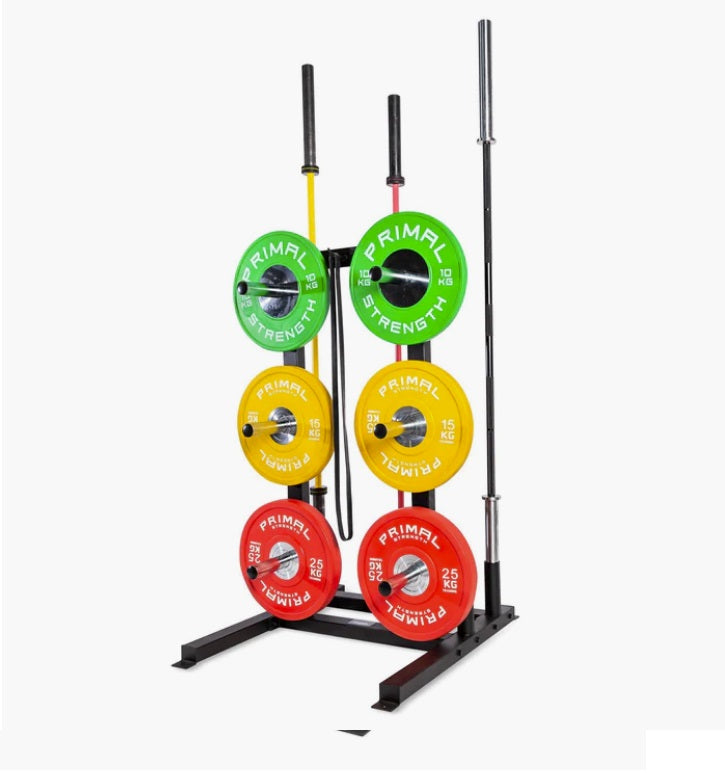 Primal Pro Series Olympic Disc & Barbell Rack