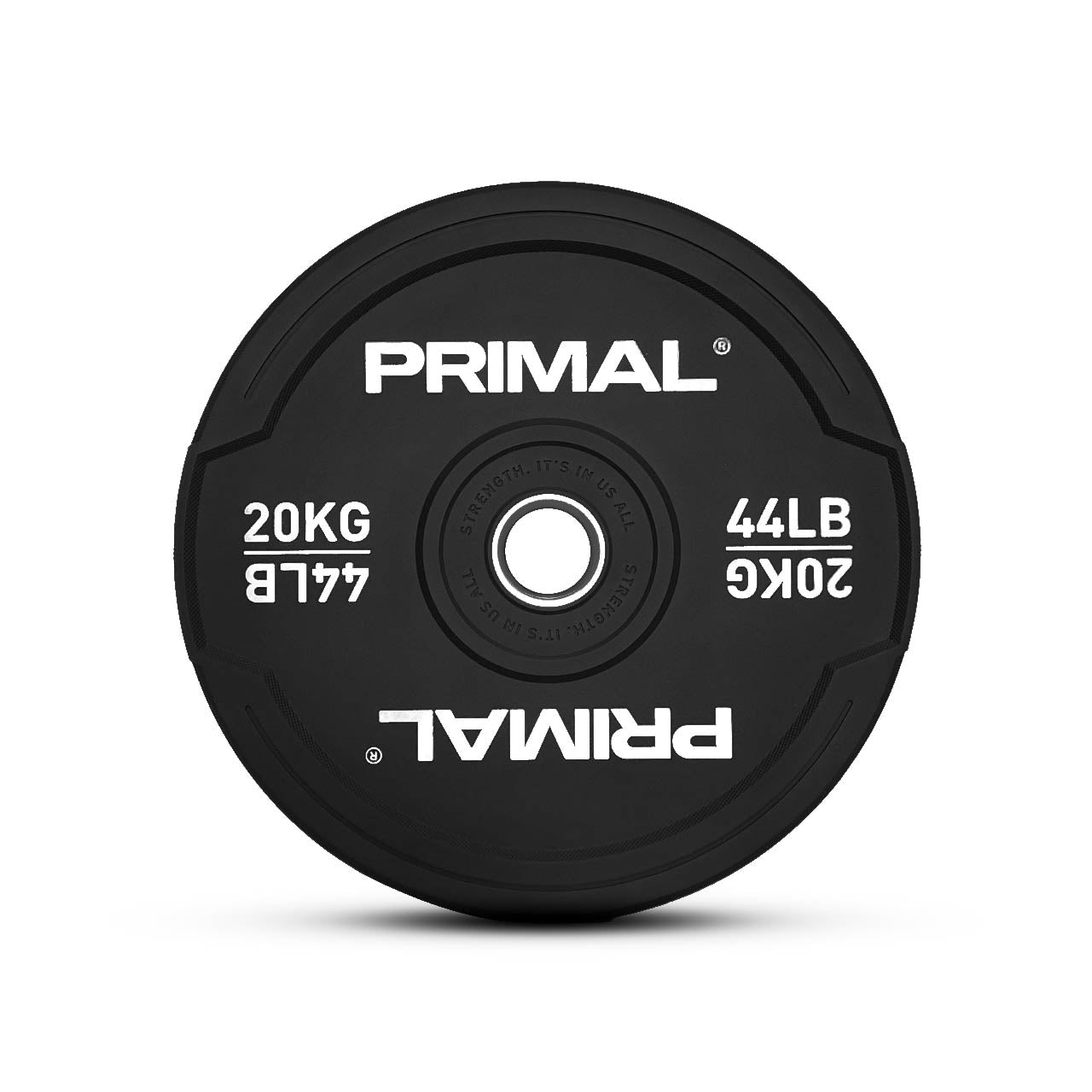 Primal Pro Series Black Rubber Bumper Plate (Singles)