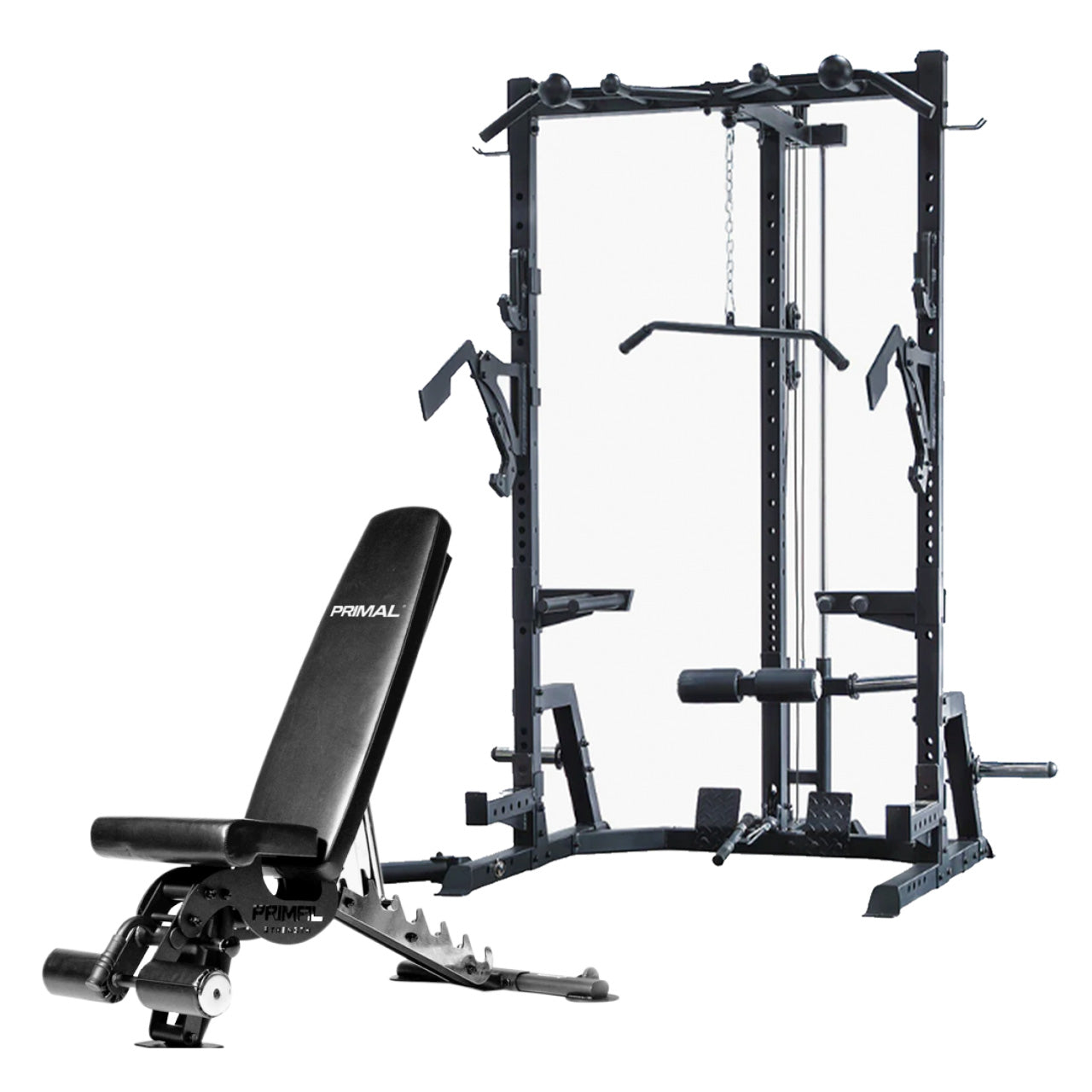 Primal Personal Series Ultimate Half Rack & Bench – Primal Strength