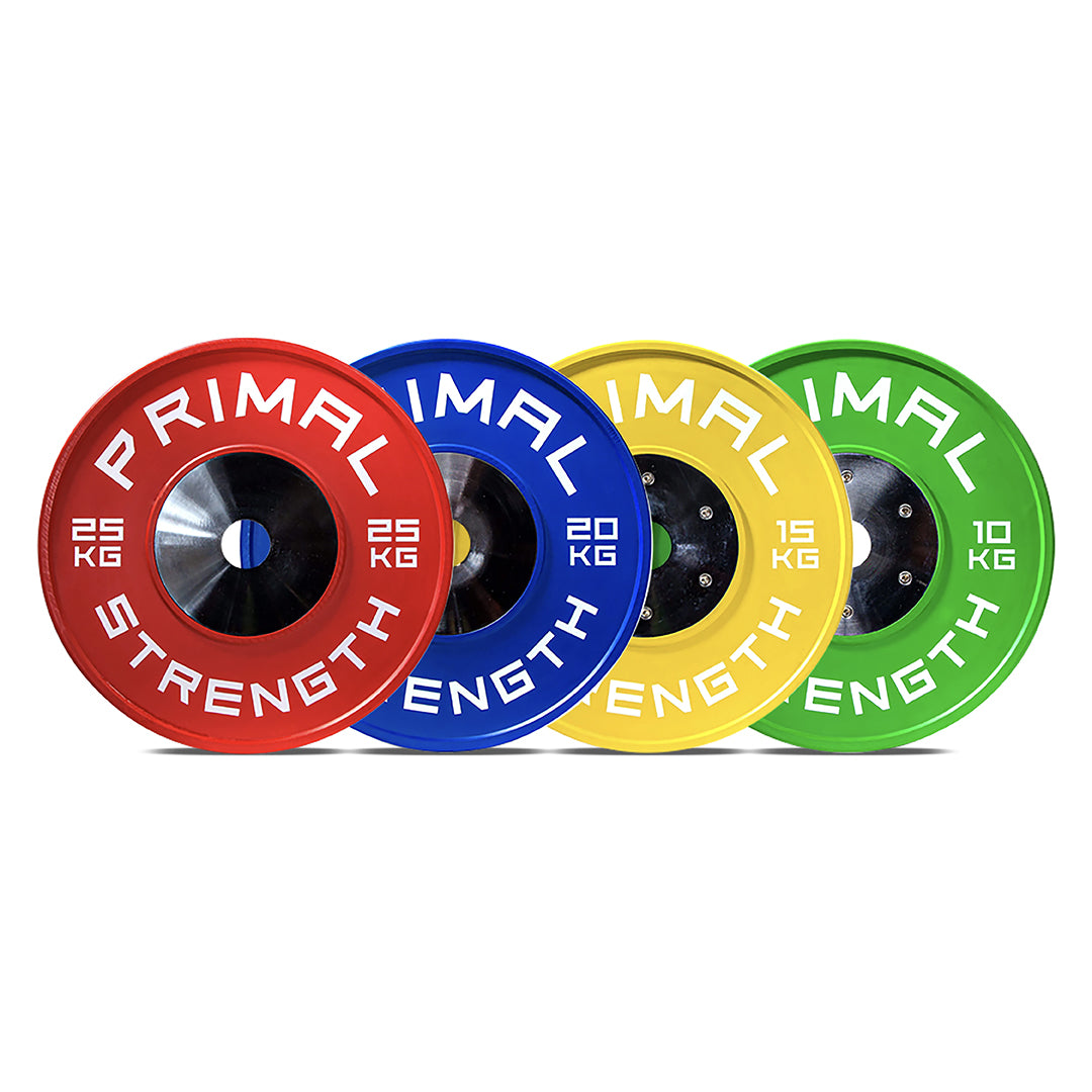 Primal Performance Series Rubber Calibrated Competition Bumper Pairs