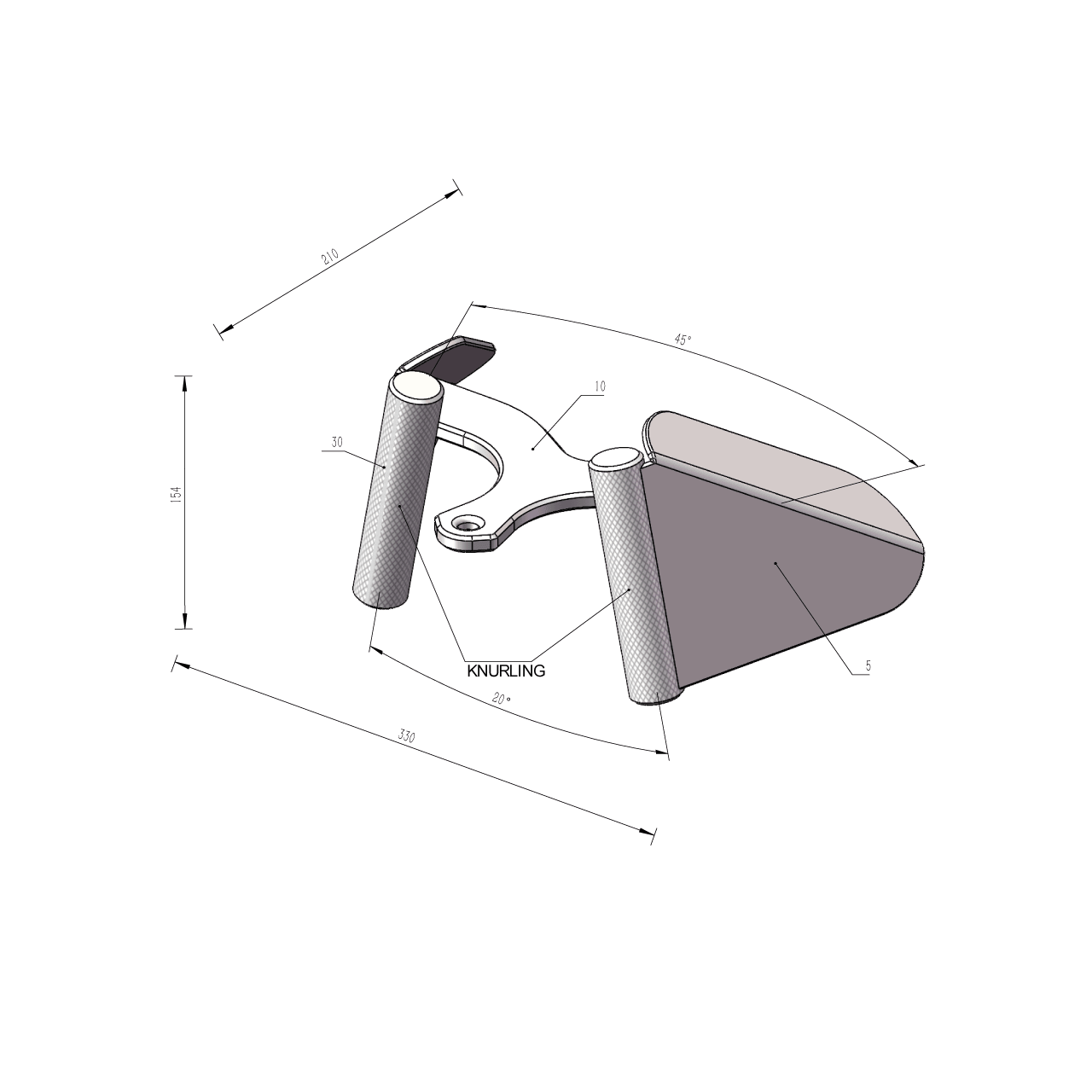V2 Max Grip Handle