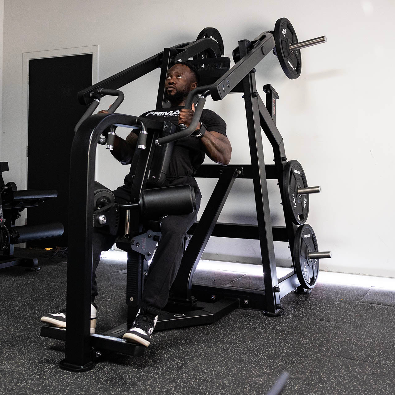 Exercise Hammer Strength Plate Loaded Lat Pulldown Hammer Strength