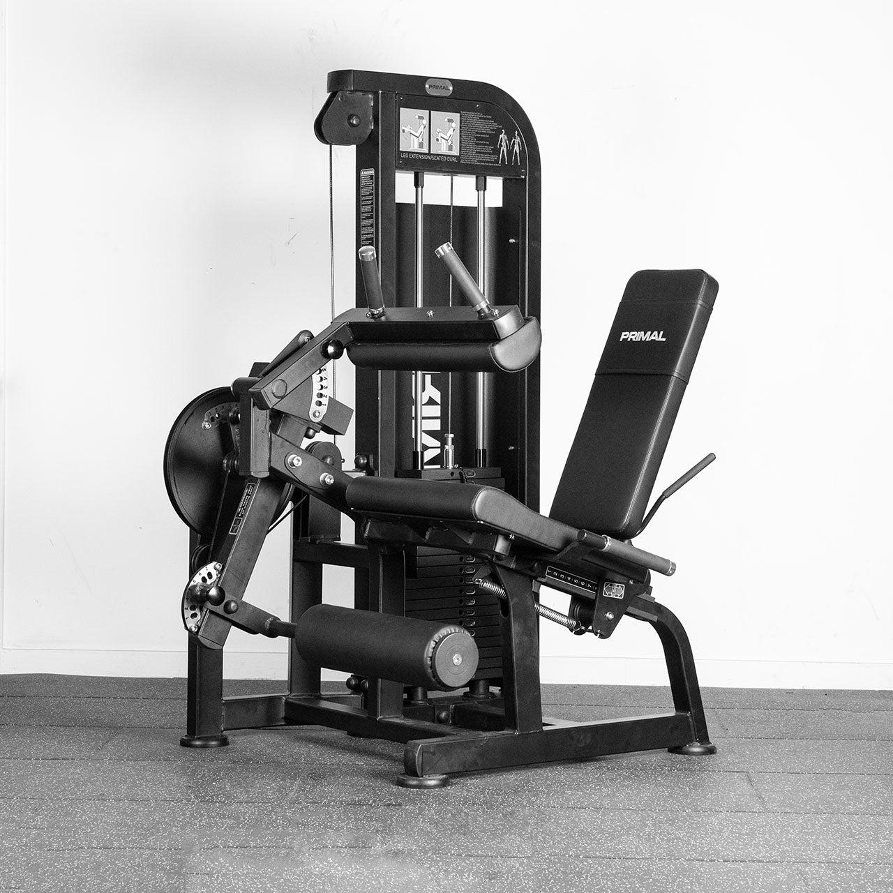125kg Pin-Select Dual - Seated Leg Ext/Leg Curl