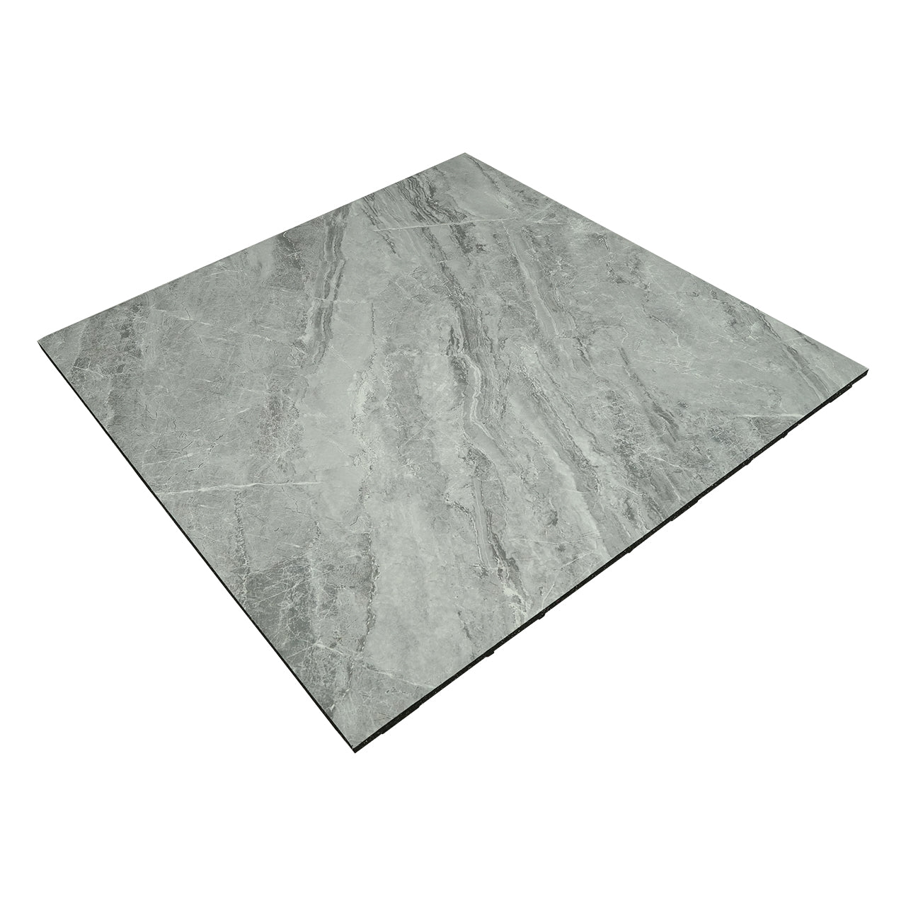 Primal Performance Series Marble Effect Grey Tile 20mm (1m x 1m)- INCLUDING CLIPS