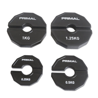 Black Fractional Plates (Pairs)