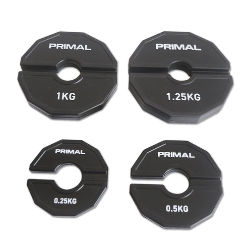 Black Fractional Plates (Pairs)