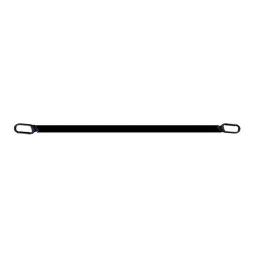 An extender for a handle strap for a gym sled.
