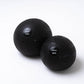 A 18kg and 27kg anti burst black slam ball.
