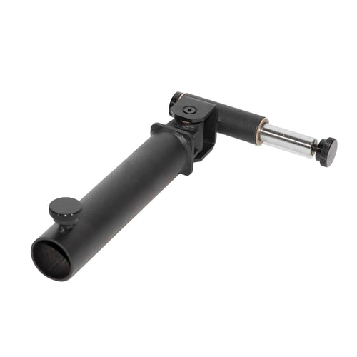 Landmine attachment for a home gym rack.
