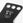 A close up of the three grip holes on a black gymnastic grip.