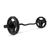 Black Ionised Olympic EZ Bar