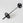 Black olympic barbell with weight plates on a white background