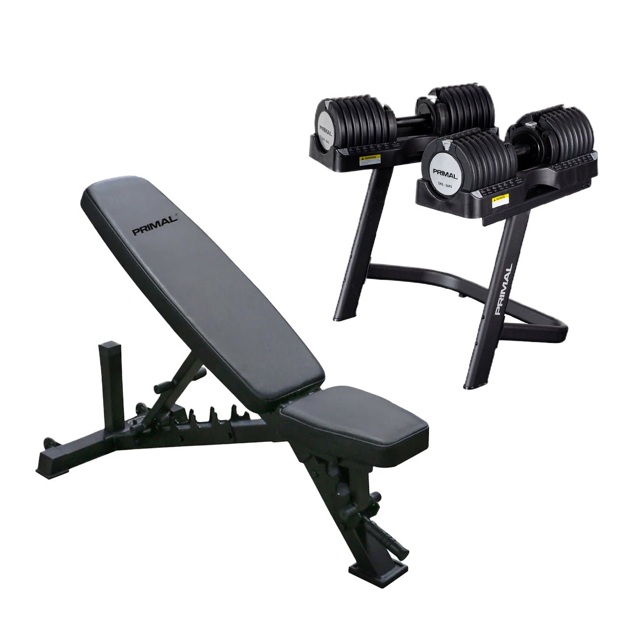 Primal Personal Series Adjustable Dumbbell Package