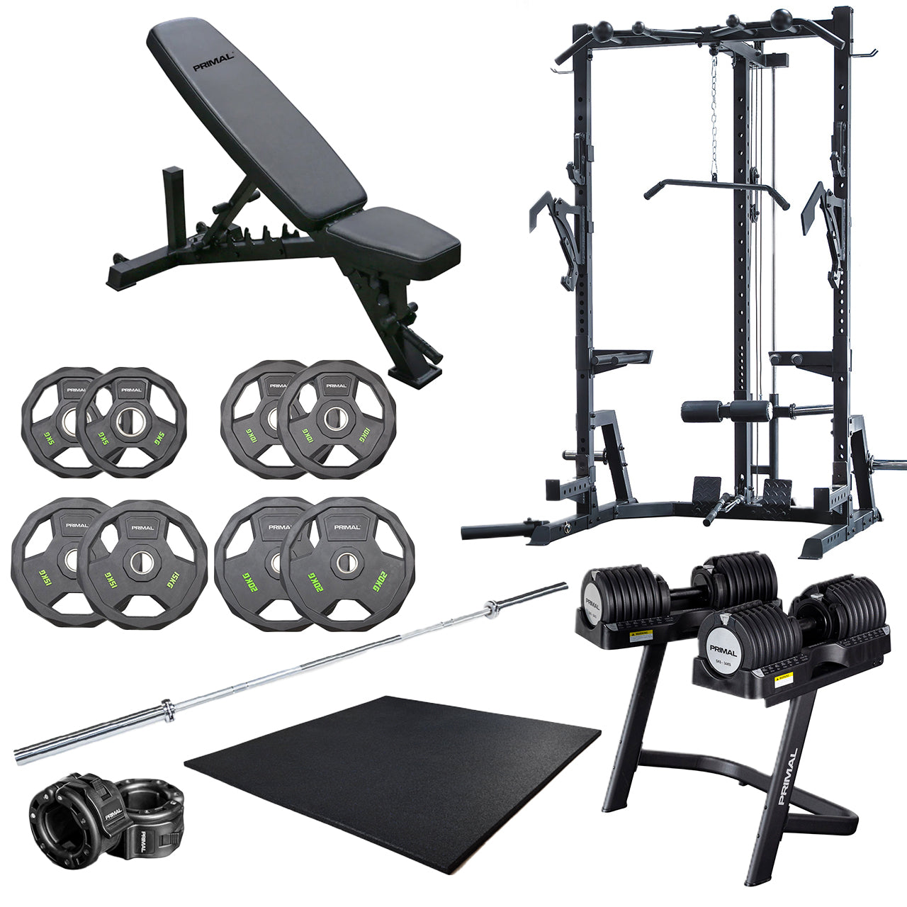 Primal Personal Series Ultimate Half Rack Premium Bundle