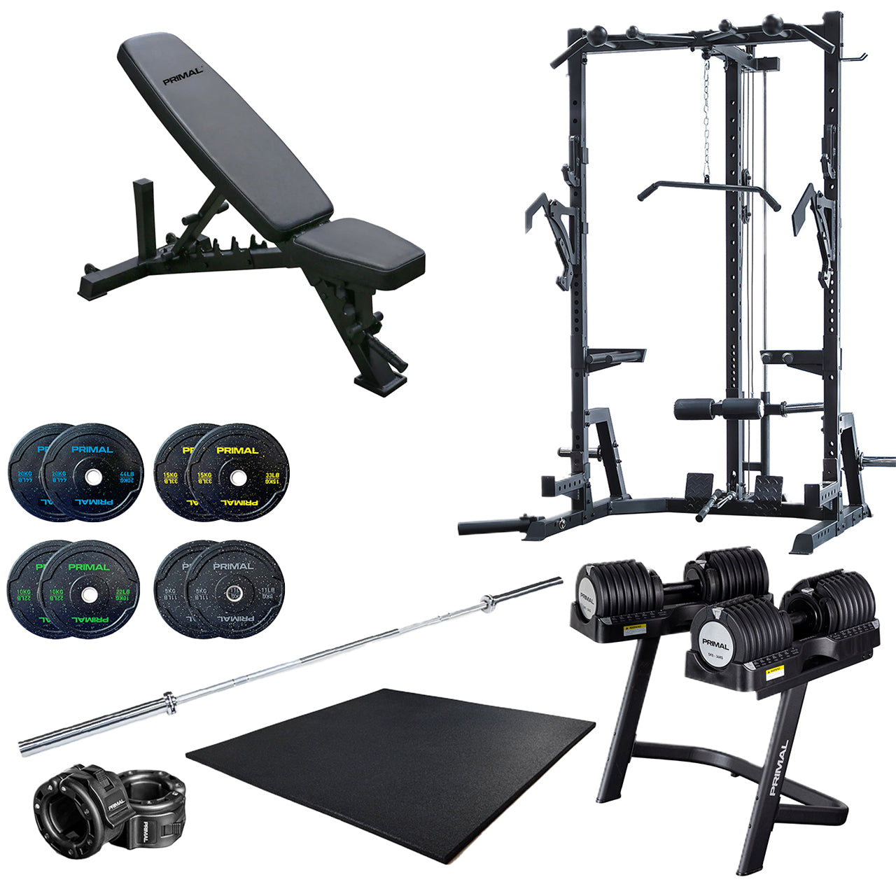 Primal Personal Series Ultimate Half Rack Premium Bundle