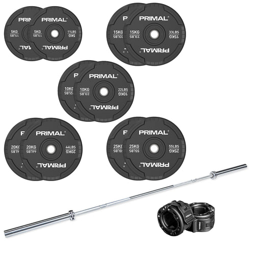 Black Rubber Bumper Plate (Sets)