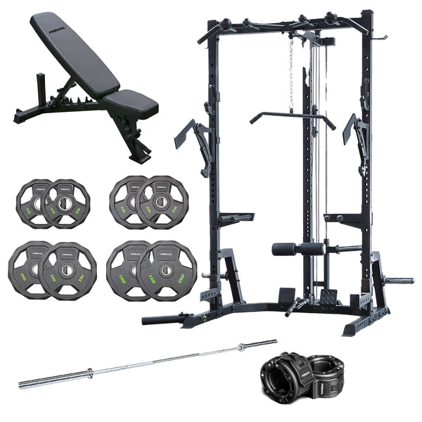 Facebook Fitness Gear Pro Half Squat Rack Primal Personal Series
