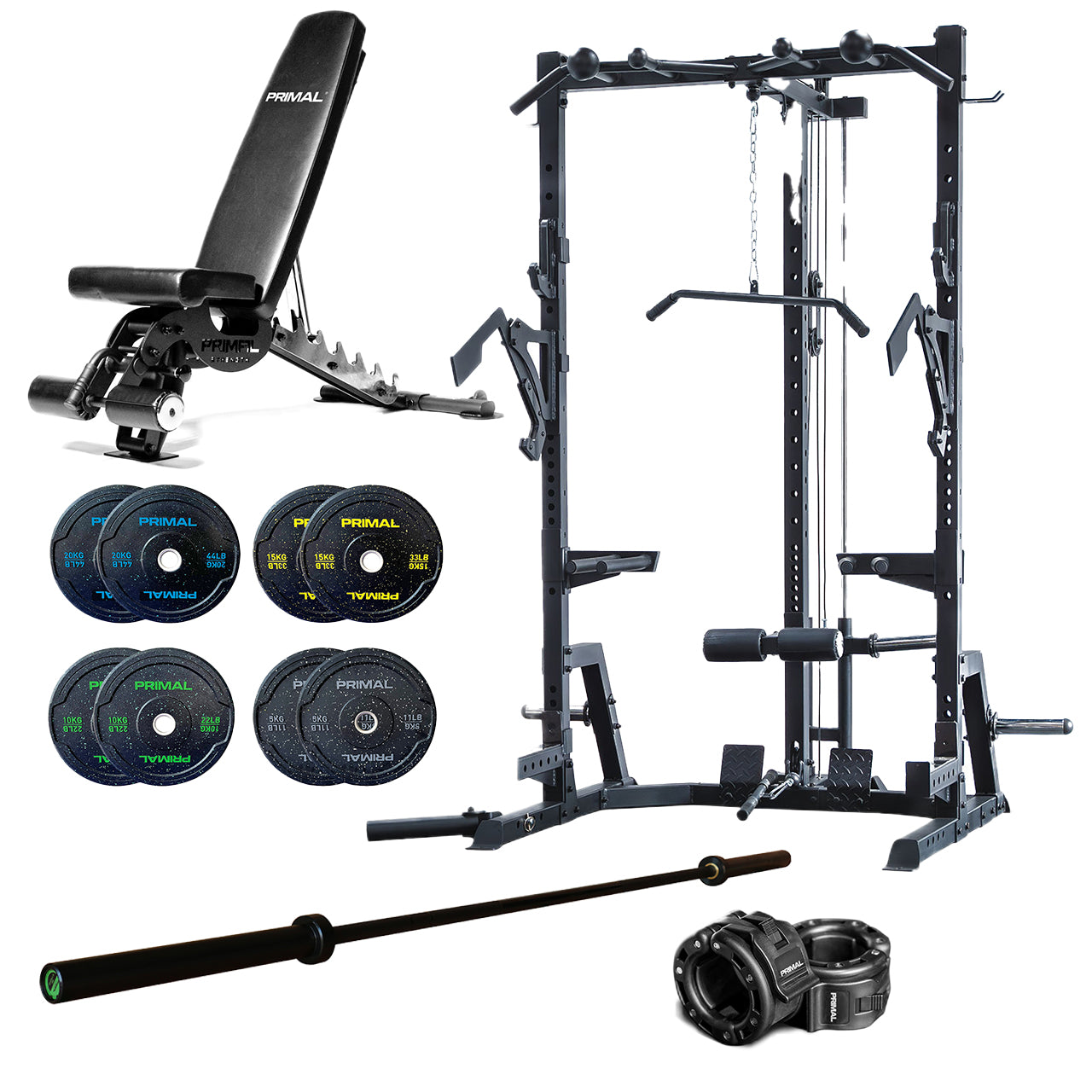 Primal Personal Series Ultimate Half Rack Package – Primal Strength