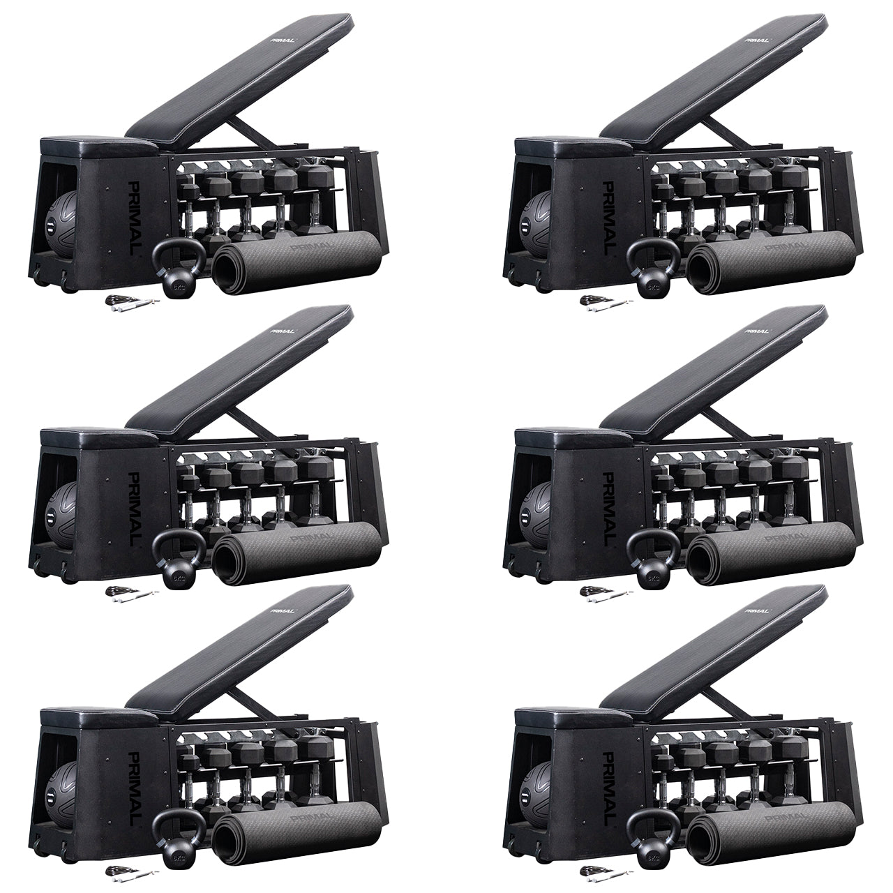 6 HIIT Cardio Benches for £5K