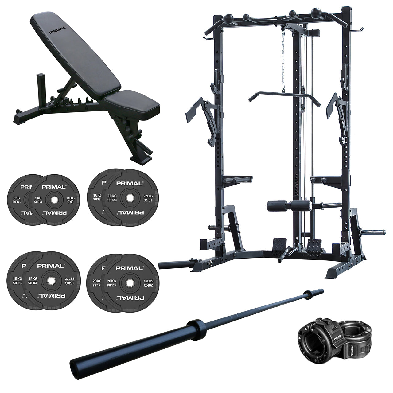Primal Personal Series Ultimate Half Rack Bundle