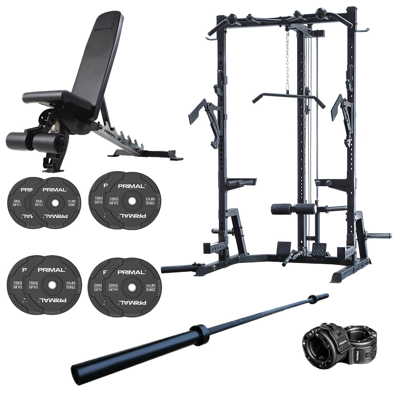 Primal Personal Series Ultimate Half Rack Bundle