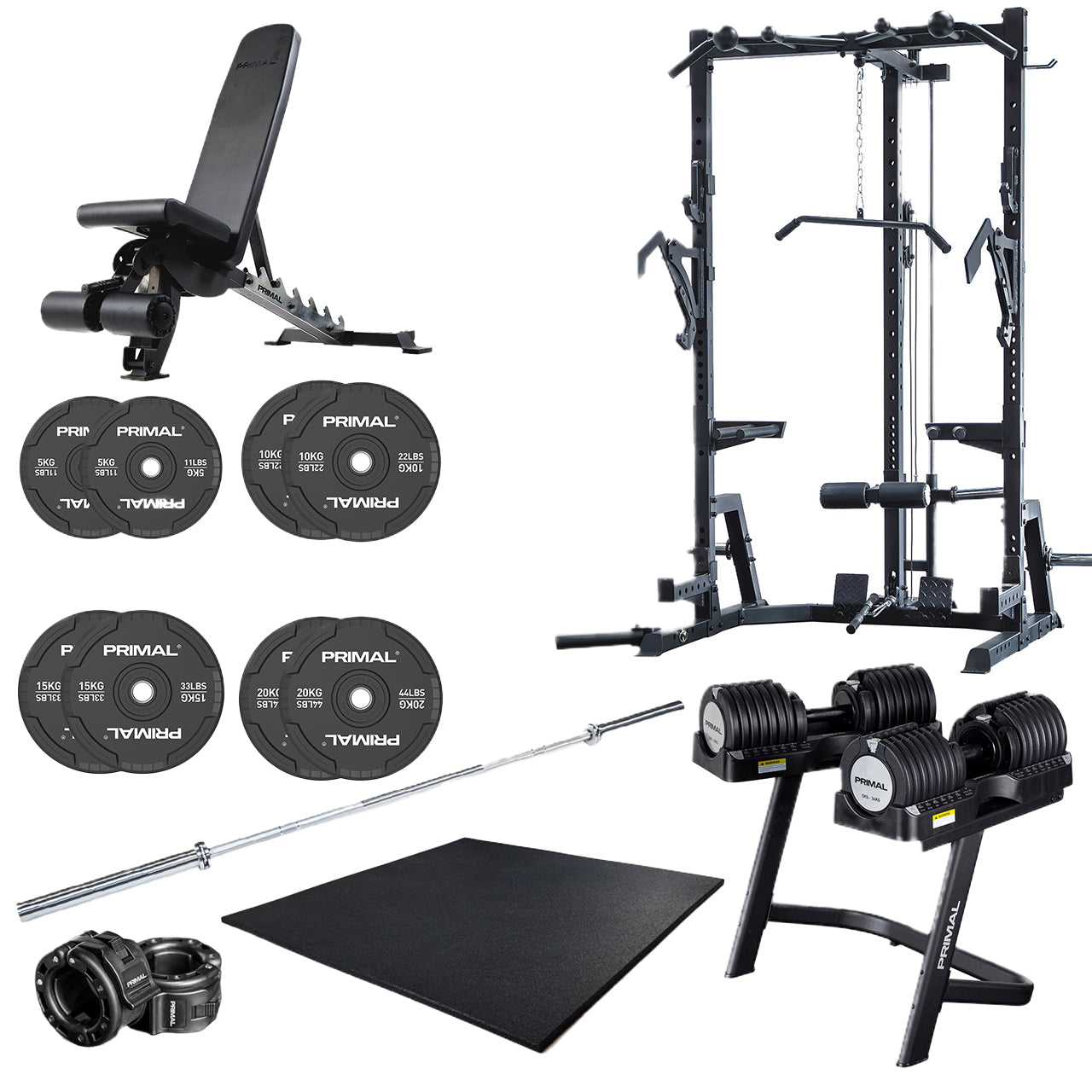 Primal Personal Series Ultimate Half Rack Premium Bundle