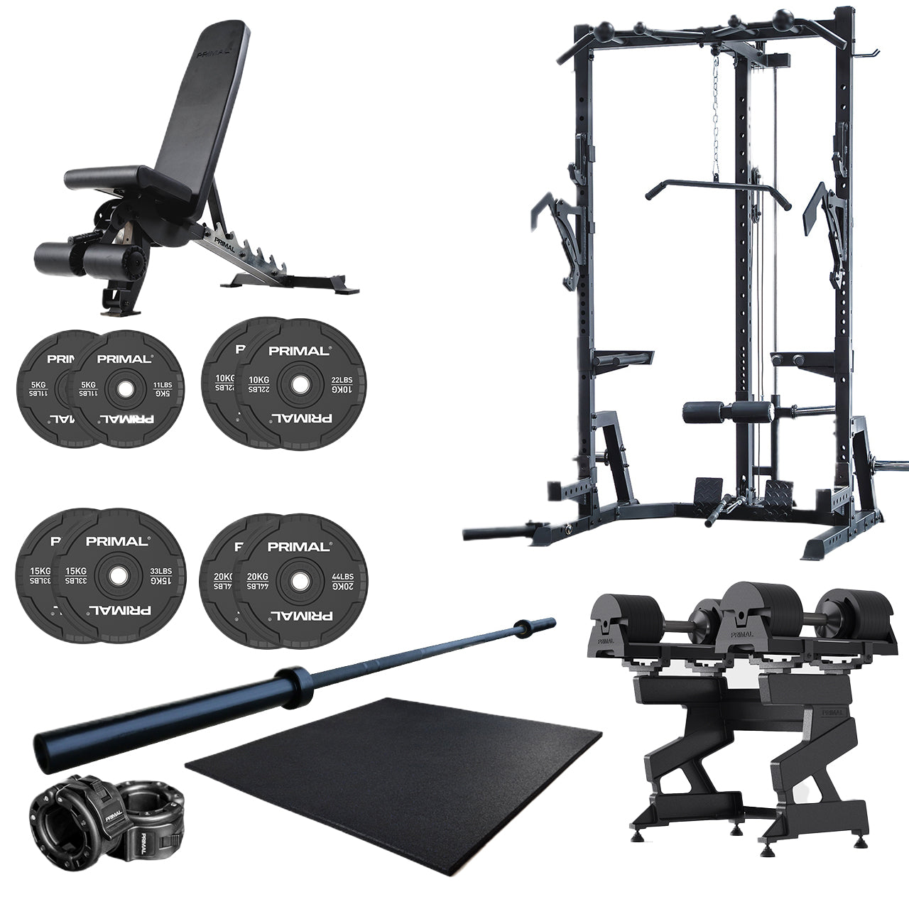 Primal Personal Series Ultimate Half Rack Premium Bundle