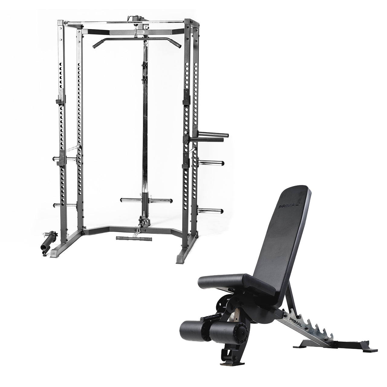 Primal Personal Series Home Rack & Bench Package