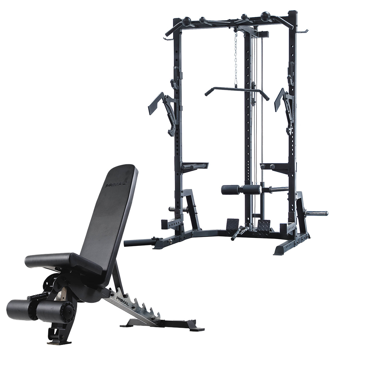 Primal Personal Series Ultimate Half Rack & Bench Bundle