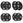 Rubber Olympic Weight Plate (Sets)