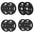 Rubber Olympic Weight Plate (Sets)
