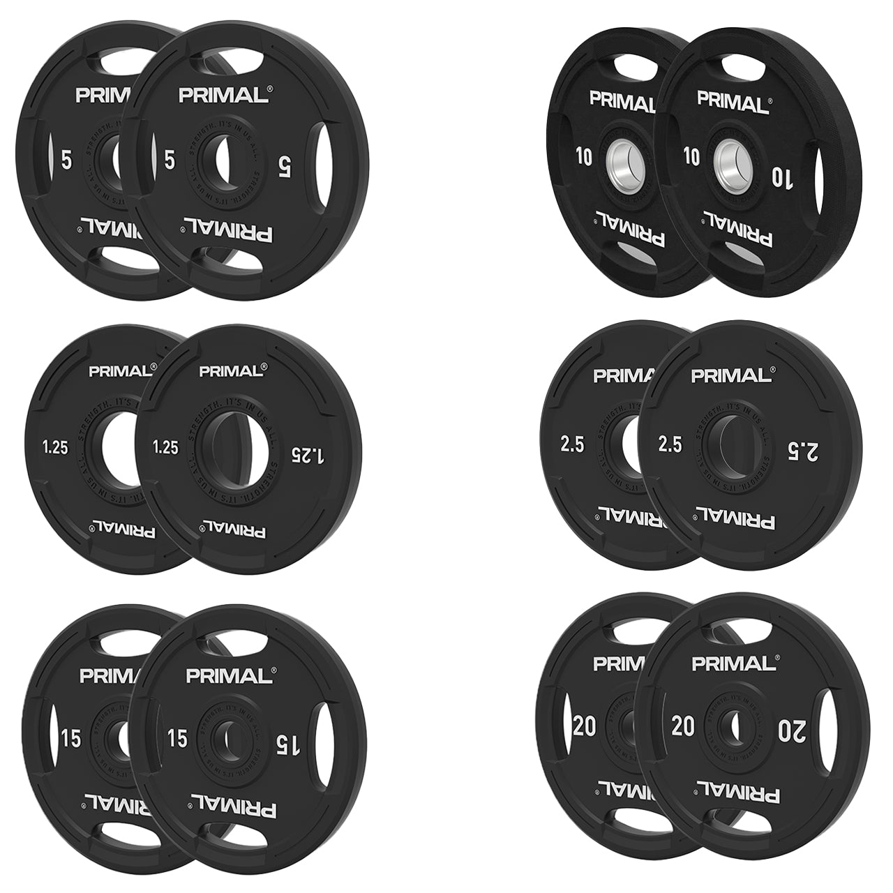 Rubber Olympic Weight Plate (Sets)