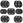 Rubber Olympic Weight Plate (Sets)