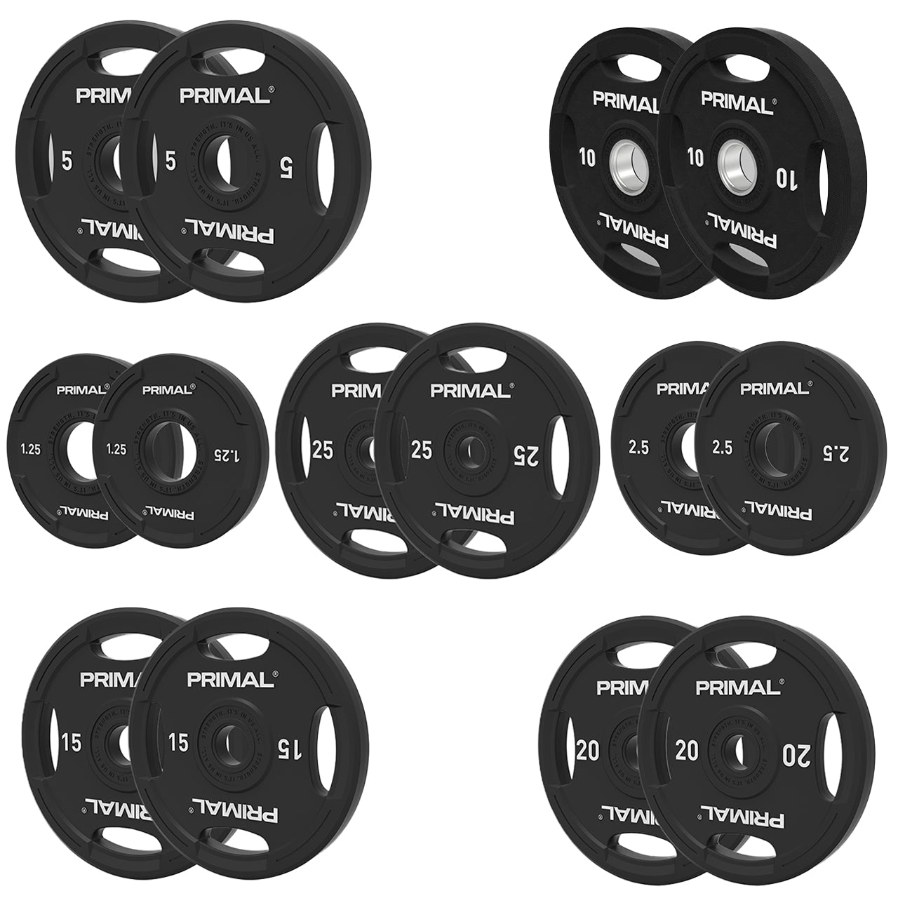 Rubber Olympic Weight Plate (Sets)