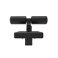 A front view of a lat pull down seated attachment for modular rigs & racks.