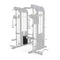 A pair of 90kg weight stacks for use with a multi rack system.