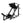 Angled view of a plate-loaded 45 degree leg press machine.