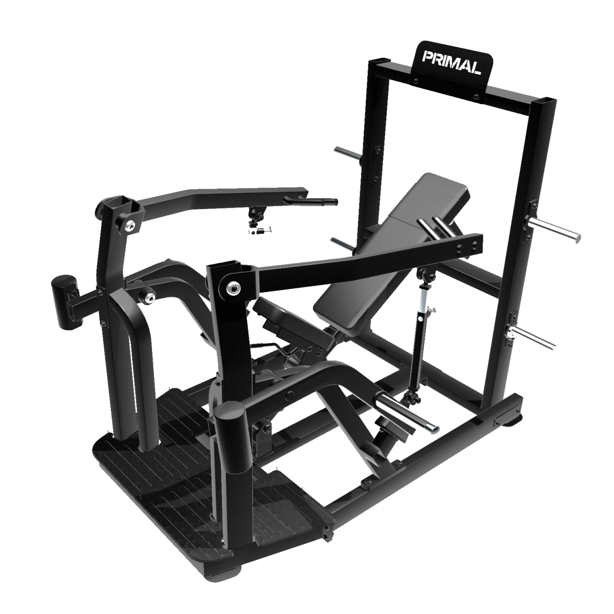 Primal Performance Series Plate Loaded Adjustable Incline Chest Press