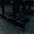 Close up view of steel footplate on standing hip thrust machine.