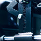 Close-up of a mechanical component with 'PRIMAL' branding on a blurred background