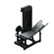 Pin-loaded ab crunch gym machine on a white background.