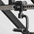 Close up view of 360 rotating grip handle on front facing lat pulldown.