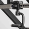 Close up view of 360 rotating grip handle on front facing lat pulldown.