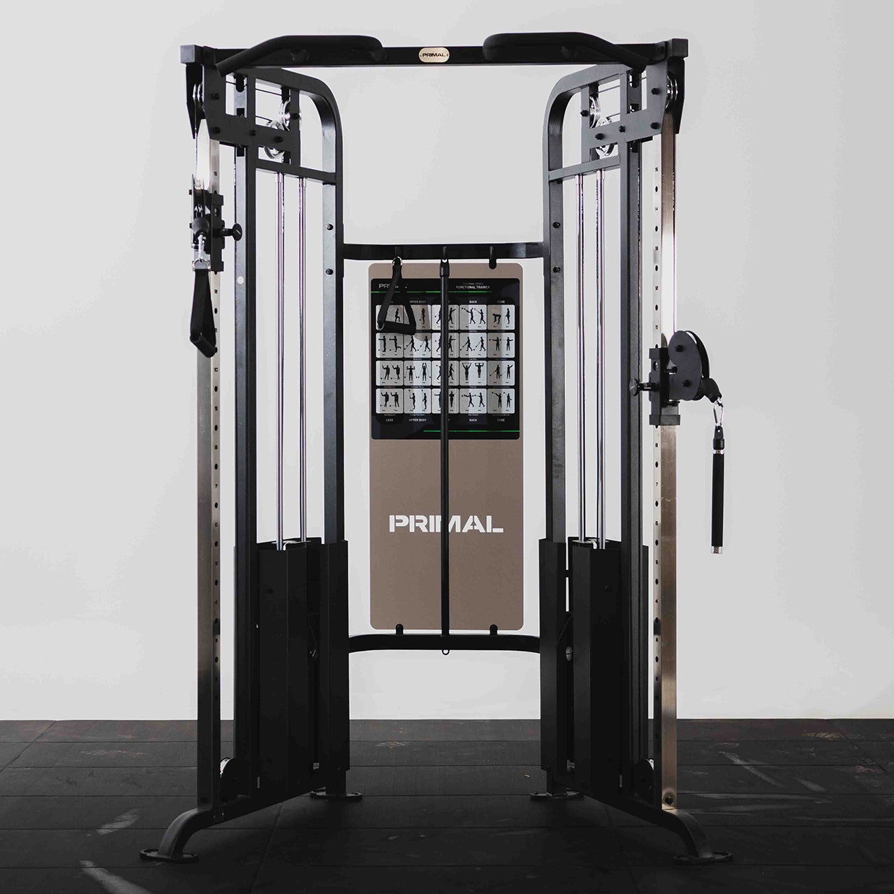 A cable machine with 'Primal' branding on a white background.